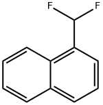 1(二氟甲基)萘 结构式