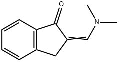 2-(二甲基氨基)亚甲基-1-茚酮 结构式