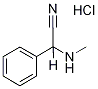 2-(甲氨基)-2-苯基乙腈盐酸盐 结构式