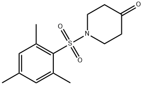 1-(荚基磺酰基)哌啶-4-酮 结构式