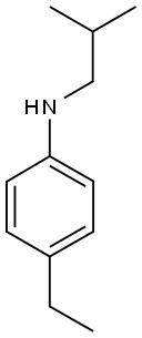 (4-Ethylphenyl)isobutylamine 结构式