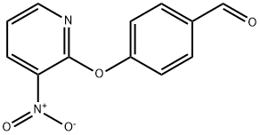 4-[(3-Nitro-2-pyridinyl)oxy]benzaldehyde 结构式