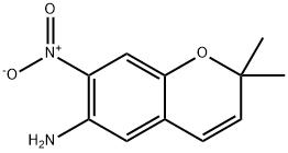 2,2-Dimethyl-7-nitro-2H-chromen-6-amine 结构式