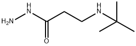 3-(TERT-BUTYLAMINO)PROPANOHYDRAZIDE 结构式