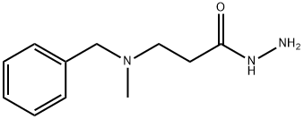 3-[BENZYL(METHYL)AMINO]PROPANOHYDRAZIDE 结构式