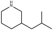 3-异丁基哌啶 结构式