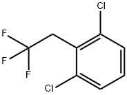 1,3-二氯-2-(2,2,2-三氟乙基)苯 结构式