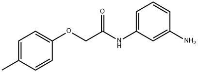 N-(3-Aminophenyl)-2-(4-methylphenoxy)acetamide 结构式