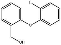 [2-(2-fluorophenoxy)phenyl]methanol 结构式