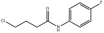 4-氯-N-(4-氟苯基)丁酰胺 结构式