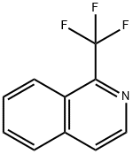 1-(Trifluoromethyl)isoquinoline 结构式