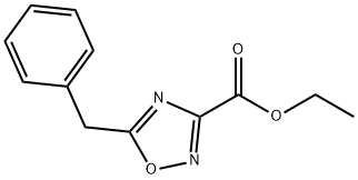 Ethyl  5-Benzyl-1,2,4-oxadiazole-3-carboxylate 结构式