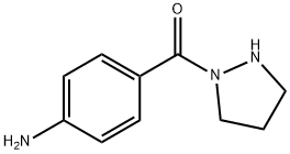 (4-aminophenyl)(tetrahydro-1H-pyrazol-1-yl)methanone 结构式