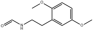 2-(2,5-二甲氧苯基)乙基甲酰胺 结构式