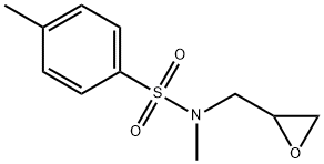 N,4-dimethyl-N-(oxiran-2-ylmethyl)benzenesulfonamide 结构式