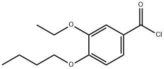 4-丁氧基-3-乙氧基苯甲酰氯 结构式