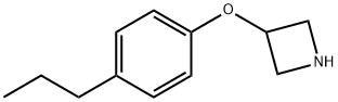 3-(4-Propylphenoxy)azetidine 结构式