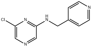 6-Chloro-N-(4-pyridinylmethyl)-2-pyrazinamine 结构式