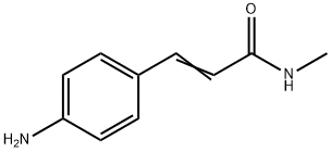 3-(4-Aminophenyl)-N-methylacrylamide 结构式