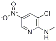 N-(3-Chloro-5-nitro-2-pyridinyl)-N-methylamine 结构式