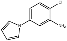 2-氯-5-(1H-吡咯-1-基)苯胺 结构式