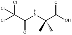 2-Methyl-N-(2,2,2-trichloroacetyl)alanine 结构式