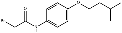 2-Bromo-N-[4-(isopentyloxy)phenyl]acetamide 结构式