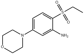 2-(Ethylsulfonyl)-5-(4-morpholinyl)aniline 结构式