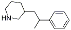 3-(2-Phenylpropyl)piperidine 结构式