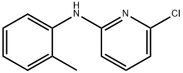 6-Chloro-N-(2-methylphenyl)-2-pyridinamine 结构式