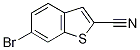 6-Bromo-1-benzothiophene-2-carbonitrile 结构式