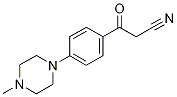 3-(4-(4-甲基哌嗪-1-基)苯基)-3-氧代丙腈 结构式