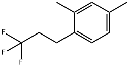 2,4-Dimethyl-1-(3,3,3-trifluoropropyl)benzene 结构式