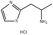 [1-甲基-2-(1,3-噻唑-2-基)乙基]胺二盐酸盐 结构式