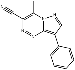 4-Methyl-8-phenylpyrazolo[5,1-c][1,2,4]triazine-3-carbonitrile