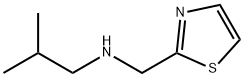 2-甲基-N-(1,3-噻唑-2-基甲基)丙-1-胺二盐酸盐 结构式