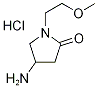 4-氨基-1-(2-甲氧基乙基)吡咯烷-2-酮盐酸盐 结构式