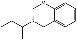 N-(sec-Butyl)-N-(2-methoxybenzyl)amine 结构式