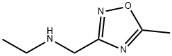 N-[(5-METHYL-1,2,4-OXADIAZOL-3-YL)METHYL]-ETHANAMINE 结构式