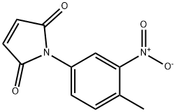 1-(4-甲基-3-硝基苯基)-1H-吡咯-2,5-二酮 结构式