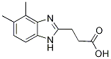 3-(4,5-DIMETHYL-1H-BENZIMIDAZOL-2-YL)PROPANOICACID 结构式