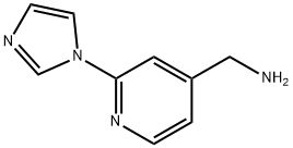 [2-(1h-imidazol-1-yl)pyridin-4-yl]methylamine 结构式