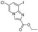 ethyl 6-chloro-8-iodoimidazo[1,2-a]pyridine-2-carboxylate 结构式