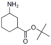 cis + trans t-Butyl-3-aminocyclohexane carboxylate 结构式
