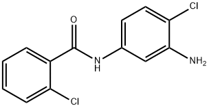 N-(3-Amino-4-chlorophenyl)-2-chlorobenzamide 结构式