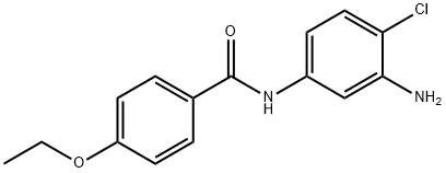 N-(3-Amino-4-chlorophenyl)-4-ethoxybenzamide 结构式