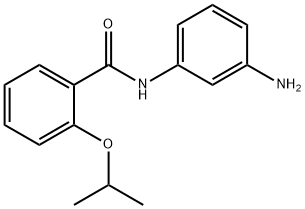 N-(3-Aminophenyl)-2-isopropoxybenzamide 结构式