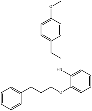N-(4-Methoxyphenethyl)-2-(3-phenylpropoxy)aniline 结构式
