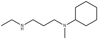 N1-Cyclohexyl-N3-ethyl-N1-methyl-1,3-propanediamine 结构式