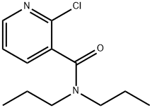 2-chloro-N,N-dipropylnicotinamide 结构式